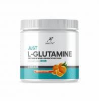 Анонс фото just fit l-glutamine (200 гр) апельсин pr66