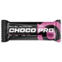 Анонс фото scitec nutrition choco pro bar (50 гр) клубника - белый шоколад