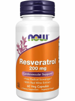 Анонс фото now resveratrol 200 mg (60 вег. капс)