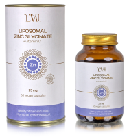 Анонс фото liposomal zinc glycinate + vitamin c 25 mg (60 вег. капс)