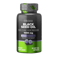 Анонс фото orzax black seed oil 1000 mg (90 гел. капс)