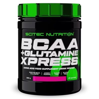 Детальное фото Scitec Nutrition BCAA + Glutamine Xpress (300 гр) Мохито