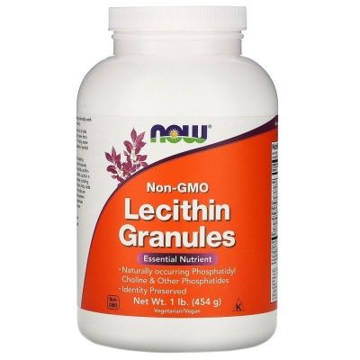 Детальное фото NOW Lecithin Granules (Non-GMO) (454 гр)