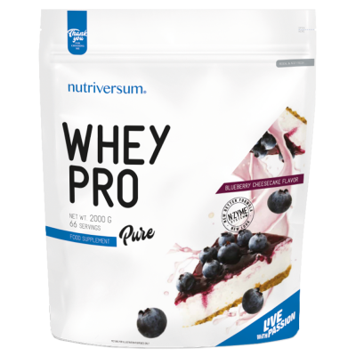 Детальное фото Nutriversum Pure Whey Pro (2000 гр) Черничный чизкейк