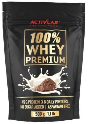 Детальное фото ActivLab 100% Whey Premium (500 гр) Молочный батончик
