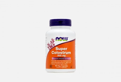 Детальное фото NOW Super Colostrum 500 mg (90 вег. капс)
