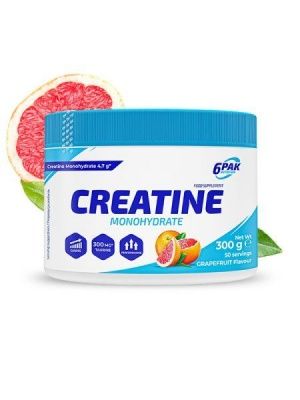 Детальное фото 6Pak Creatine Monohydrate (300 гр) Грейпфрут