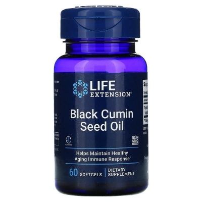 Детальное фото Life Extension Black Cumin Seed Oil (60 гел. капс)