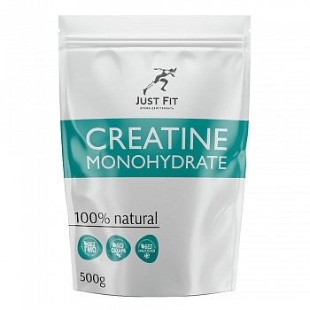 Анонс фото just fit creatine monohydrate (500 гр) pr66