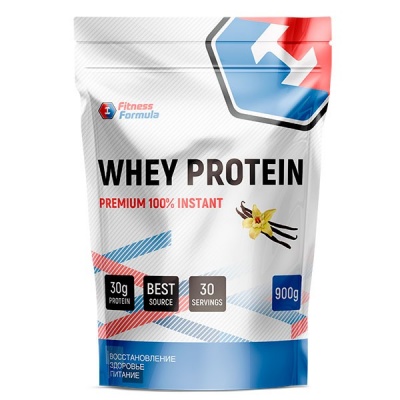 Детальное фото Fitness Formula 100% Whey Protein Premium (900 гр) Ваниль