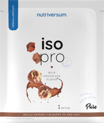 Детальное фото Nutriversum Pure Pro Iso PRO пробник (30 гр) Молочный шоколад