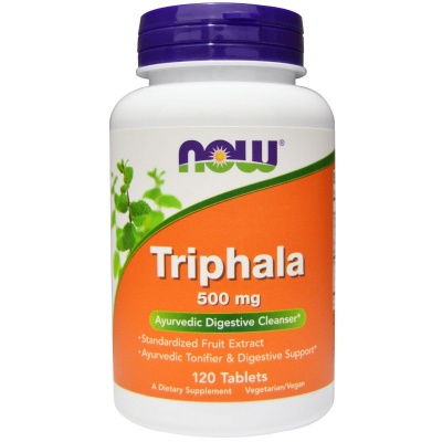 Детальное фото NOW Triphala 500 mg (120 табл)