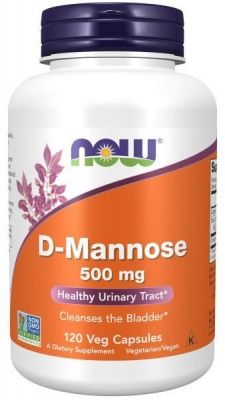 Детальное фото NOW D-Mannose 500 mg (120 вег. капс)