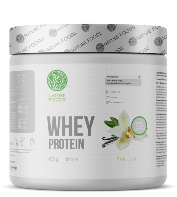 Детальное фото Nature Foods Whey (450 гр) Ваниль