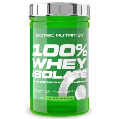 Детальное фото Scitec Nutrition 100% Whey Isolate (700 гр) Фисташка