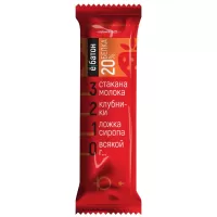 Анонс фото ё-батон protein bar (50 гр) клубника в глазури