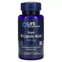 Анонс фото life extension super r-lipoic acid 240 mg (60 вег. капс)