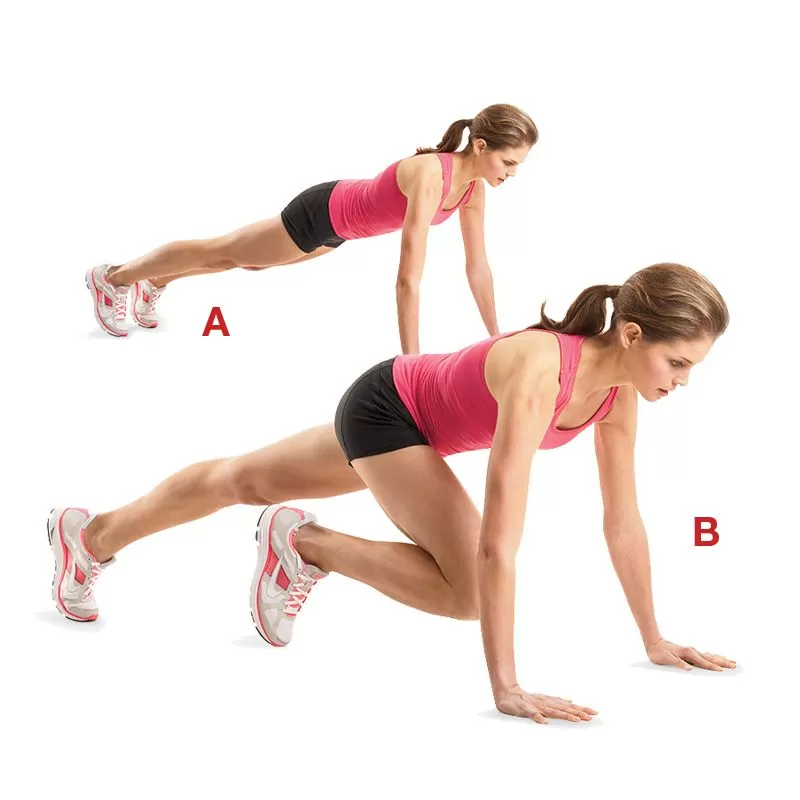 A set of exercises for losing weight of the whole body